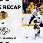 Blackhawks at Predators Game Highlights | 1.10.26