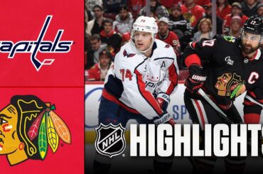 Capitals vs. Blackhawks | NHL Highlights | January 09, 2026