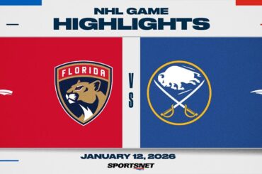 NHL Highlights | Panthers vs. Sabres - January 12, 2026