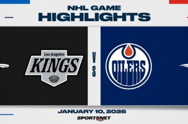 NHL Highlights | Kings vs. Oilers - January 10, 2026