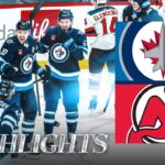 Winnipeg Jets vs. New Jersey Devils - Game Highlights
