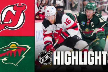 Devils vs. Wild | NHL Highlights | January 12, 2026