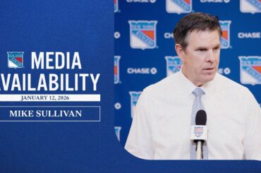 NYR vs SEA: Mike Sullivan Postgame Media Availability | Jan. 12, 2026
