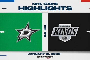 NHL Highlights | Stars vs. Kings - January 12, 2026