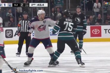 Mathieu OIivier vs Ryan Reaves Jan 06, 2026