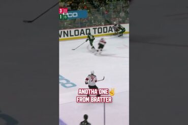 Ran it back for ✌️. #jesperbratt #brattman #devilsvswild #NHL #njdevils #shorts