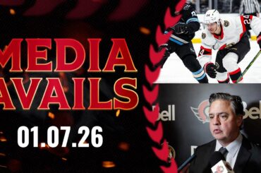 Dylan Cozens and Travis Green Postgame Media vs UTA