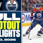 Los Angeles Kings at Edmonton Oilers | FULL Shootout Highlights - January 10, 2026