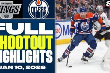 Los Angeles Kings at Edmonton Oilers | FULL Shootout Highlights - January 10, 2026