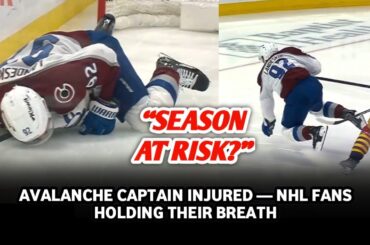 NHL Results: Gabriel Landeskog CARTED OFF After Brutal Crash