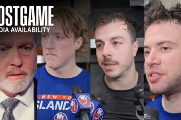 New York Islanders Postgame Availability | NYI 4 at MIN 3 (OT)