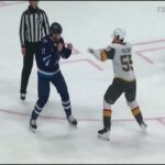 🥊🥊 Adam Lowry drops the gloves with Keegan Kolesar immediately after