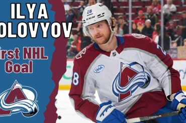 Ilya Solovyov #28 (Colorado Avalanche) first NHL goal Jan 10, 2026