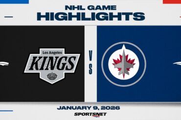 NHL Highlights | Kings vs. Jets - January 9, 2026