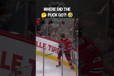 The classic DISAPPEARING PUCK trick! 🪄