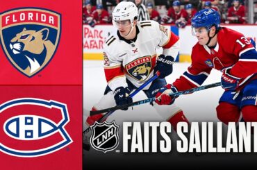 Panthers vs Canadiens | Faits saillants