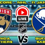 🔴 Florida Panthers vs Buffalo Sabres | NHL PLAY BY PLAY | Live Score Update January 12