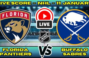 🔴 Florida Panthers vs Buffalo Sabres | NHL PLAY BY PLAY | Live Score Update January 12