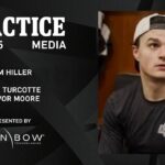 MEDIA: Alex Turcotte, Trevor Moore, and Jim Hiller | Practice in El Segundo
