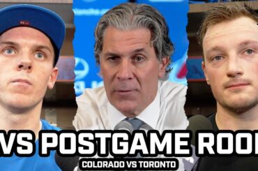 Jared Bednar & Avs Disappointed After OT LOSS vs Maple Leafs & More