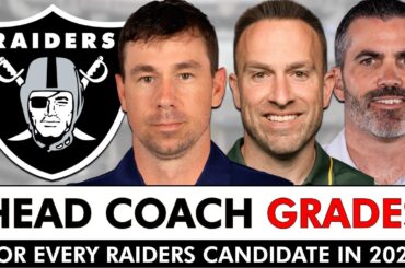 Raiders Head Coach Candidate Grades So Far Ft. Jesse Minter & Klint Kubiak