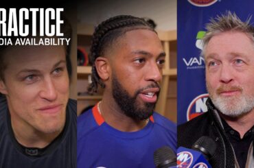 New York Islanders Practice Media Availability | 1/12/2026