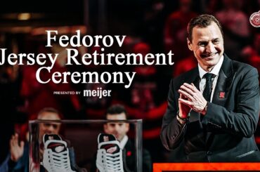 No. 91 Sergei Fedorov Jersey Retirement Ceremony | Jan. 12, 2026