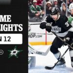 HIGHLIGHTS: Dallas Stars at LA Kings | 01.12.26