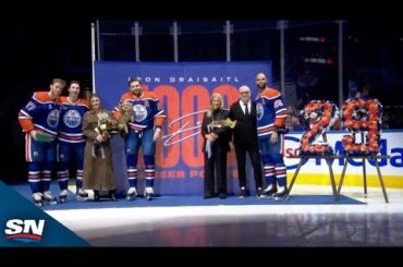 Oilers Honour Draisaitl For Reaching 1,000 Career Points