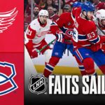 Red Wings vs Canadiens 10/01/26 | Faits saillants