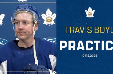 Travis Boyd | Practice | January 13, 2026