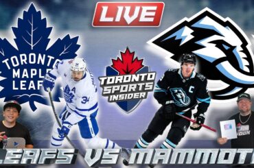 🔴 LIVE Toronto Maple Leafs vs Utah Mammoth | NHL LIVE Stream Reaction & Play By Play