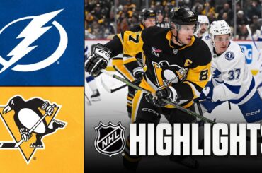 Lightning vs. Penguins | NHL Highlights | January 13, 2026