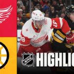 Red Wings vs. Bruins | NHL Highlights | January 13, 2026