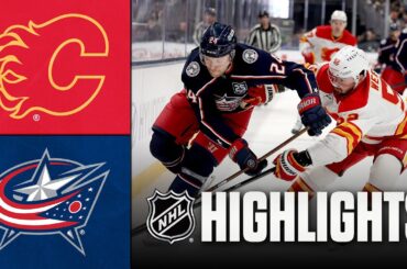 Flames vs. Blue Jackets | NHL Highlights | January 13, 2026