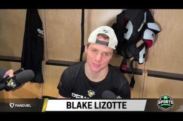 Penguins' Blake Lizotte talks new contract extension, chemistry with Noel Acciari, Connor Dewar