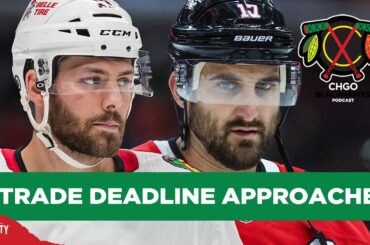 How Will The Blackhawks Handle Their Vets As TRADE DEADLINE Approaches? | CHGO Blackhawks Podcast
