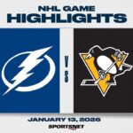NHL Highlights | Lightning vs. Penguins - January 13, 2026