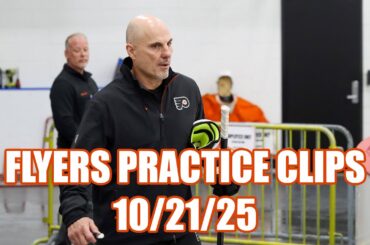 Philadelphia Flyers Practice Clips - 10/21/25