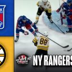 Rangers allow 10 goals in embarrassing loss to Bruins with season unraveling