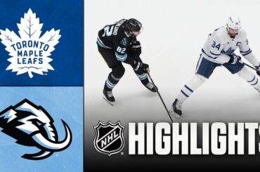 Maple Leafs vs. Mammoth | NHL Highlights | January 13, 2026