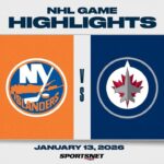 NHL Highlights | Islanders vs. Jets - January 13, 2026