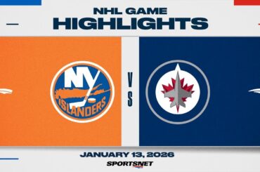 NHL Highlights | Islanders vs. Jets - January 13, 2026