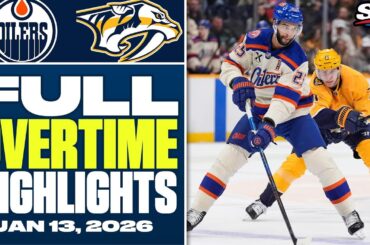 Oilers at Predators | FULL Overtime Highlights - January 13, 2026