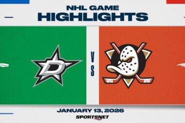 NHL Highlights | Stars vs. Ducks - January 13, 2026