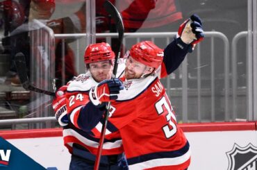 Capitals' McMichael Pots Rebound For Overtime Winner vs. Canadiens