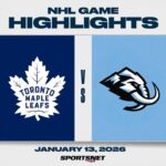 NHL Highlights | Maple Leafs vs. Mammoth - January 13, 2026