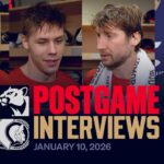 “I think we played really really hard” | Postgame Reaction vs Senators | 01.10.26