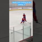 Patrik Laine working on his skating 👀