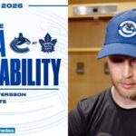 Elias Pettersson & Head Coach Adam Foote Post-Game Media | Canucks at Maple Leafs (Jan 10, 2026)